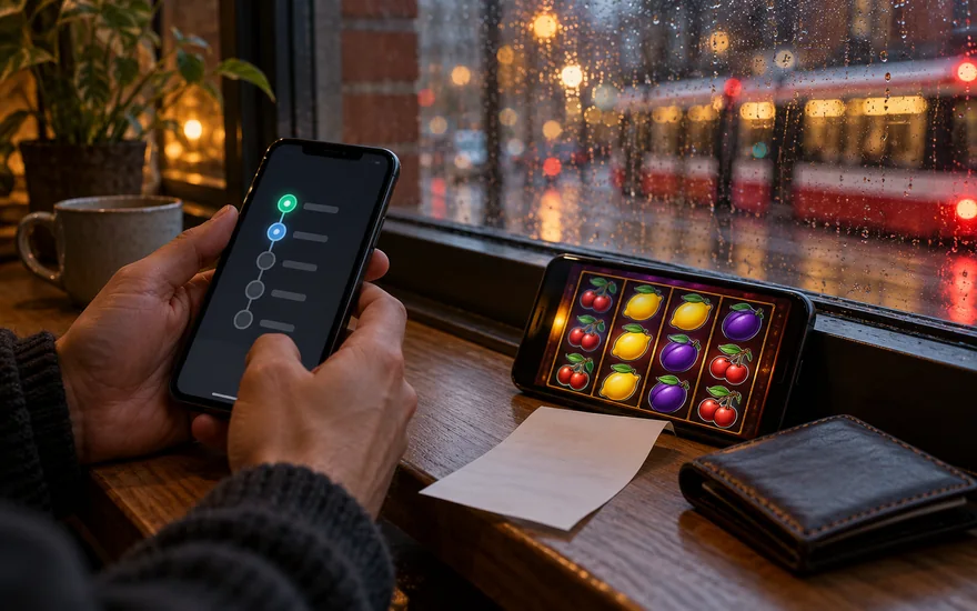 Fastest interac withdrawal casino: anonymous withdrawal progress phone beside slot phone